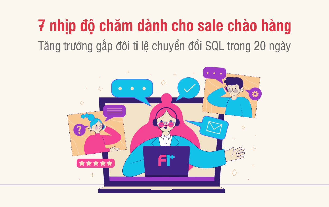 7 Nhịp Độ Chăm Dành Cho Sale Chào Hàng